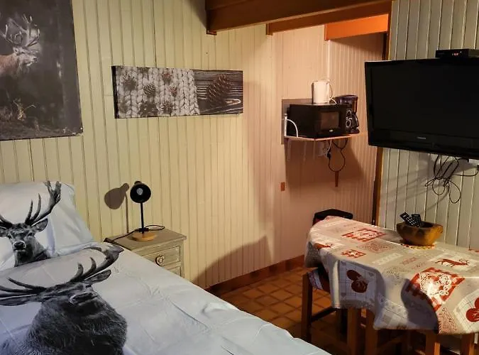 아파트 Belle Hutte Cote Pistes De 2 라브레세